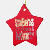 Extraordinator für kleine Unternehmen Keramik Ornament (Links)