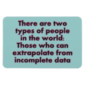 Extrapolieren Sie das... Magnet (Horizontal)