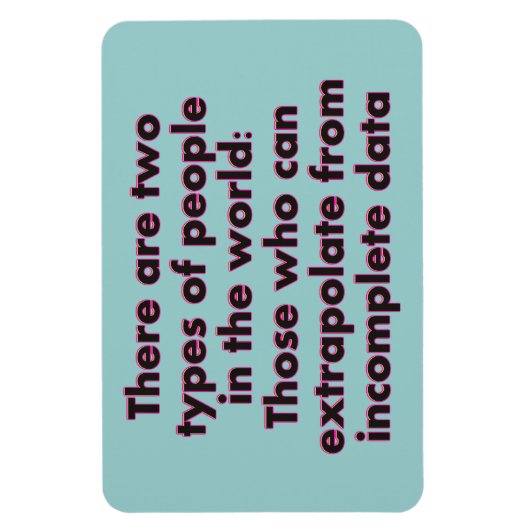 Extrapolieren Sie das... Magnet (Vertikal)