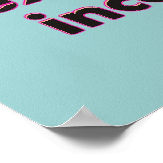 Extrapolieren Sie das... Poster (Ecke)