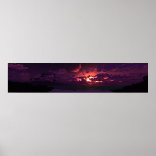 Extrasolar Panorama Poster (Vorne)