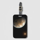 Extrasolar Planet Kepler 186f Gepäckanhänger (Vorderseite Vertikal)