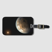 Extrasolar Planet Kepler 186f Gepäckanhänger (Vorderseite (Horizontal))