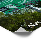 Extraterrestrial HIghway Sign Foto Poster (Ecke)