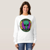 Extraterrestrial UFO Sweatshirt (Vorne ganz)