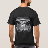 Extraterrestriale Strudel T-Shirt (Rückseite)