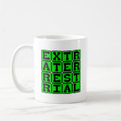 Extraterrestrisch, Alien Kaffeetasse (Links)