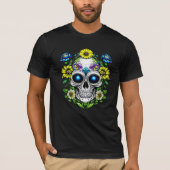 Extraterrestrische Alien Sugar Skulls T-Shirt (Vorderseite)