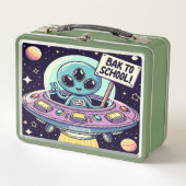 Extraterrestrische Bildung beginnt Metall Brotdose (Vorderseite)