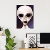 Extraterrestrische biologische Einheit Poster (Heimbüro)
