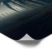 Extraterrestrische Struktur Poster (Ecke)