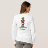 Extraterrestrische Weihnachten T-Shirt (Schwarz voll)