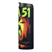 Extraterrestrischer Hotspot: Bereich 51 Thermosbecher (Nach rechts gedreht)