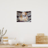Extravagant Apricot Poodle Puppy..talk Poster (Küche)