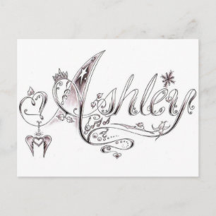 Extravagant Ashley Signature Postkarte
