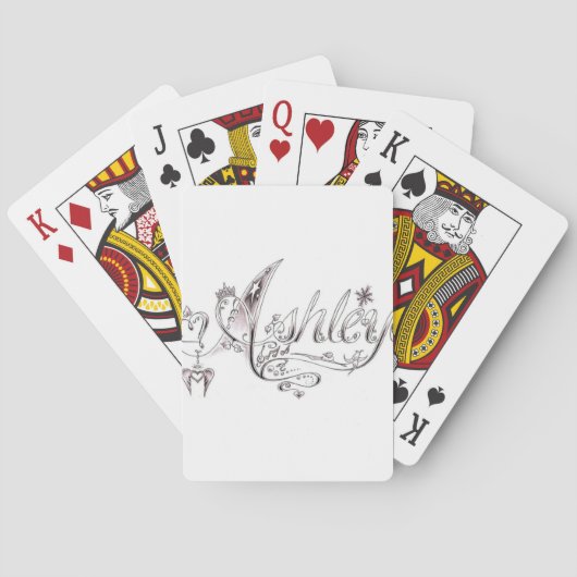 Extravagant Ashley Signature Spielkarten (Rückseite)