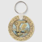 Extravagant Beautician Schlüsselanhänger (Vorderseite)