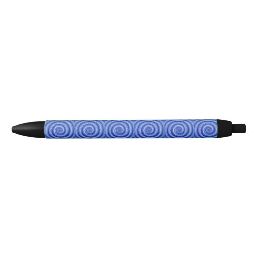 Extravagant Blue Spiral Kugelschreiber (Vorderseite)