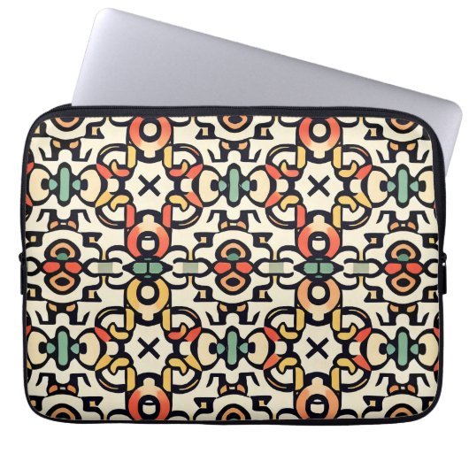 Extravagant Bohemisch Laptopschutzhülle (Vorderseite)