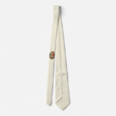 Extravagant Buttercreme Floral Bouquet Krawatte (Rückseite)