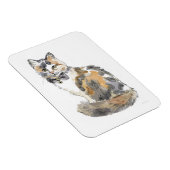 Extravagant Calico Cat Magnet (Rechte Seite)