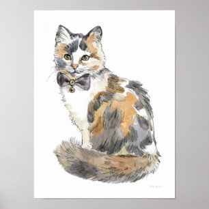 Extravagant Calico Poster