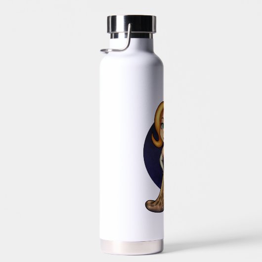 Extravagant Chibi Girl Trinkflasche (Rechts)