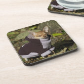 Extravagant Chihuahua Untersetzer (Linke Seite)