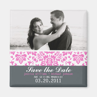 Extravagant Damask Magnet