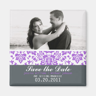 Extravagant Damask Magnet