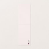 Extravagant Dancer Abstracy Visitenkarten (Innenseite Aufgefaltet)