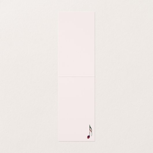 Extravagant Dancer Abstracy Visitenkarten (Innenseite Aufgefaltet)