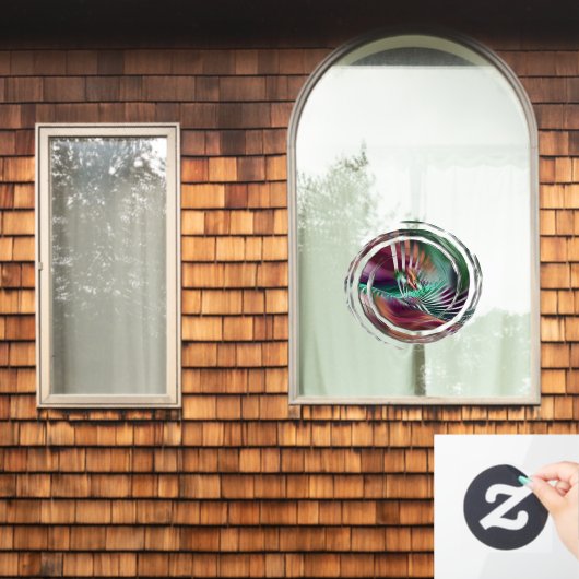Extravagant Dancer Abstrakt Fensteraufkleber (Fenster Zuhause)