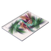 Extravagant Dancer Abstrakt Notizblock (Linke Seite)