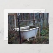 Extravagant ein Bad? Postkarte (Vorne/Hinten)