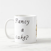 Extravagant ein Cake Funny Chocolate Eclair Quirky Kaffeetasse (Links)