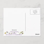 Extravagant ein Cake Funny Chocolate Quirky Cartoo Postkarte (Rückseite)