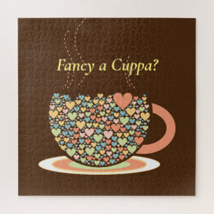 Extravagant ein Cuppa? Tee, das ist. Puzzle