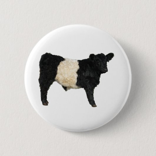 Extravagant ein Oreo? Galloway Cow Button (Vorderseite)