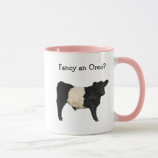 Extravagant ein Oreo? Galloway Kuh Beltie Steer Tasse