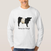 Extravagant ein Oreo? Umgeschnallter Galloway-Vieh T-Shirt (Vorderseite)