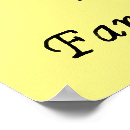 Extravagant ein Tart Funny Quirky Lemon Meringue P Poster (Ecke)