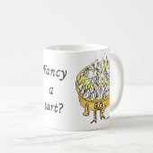 Extravagant ein Zitronenlemon Meringue Pie Kaffeetasse (VorderseiteRechts)