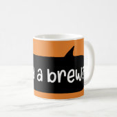 Extravagant eine Brew? Englisch British Slang, Tee Kaffeetasse (VorderseiteRechts)