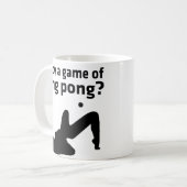 extravagant eine Partie Tischtennis? Kaffeetasse (Vorderseite Links)