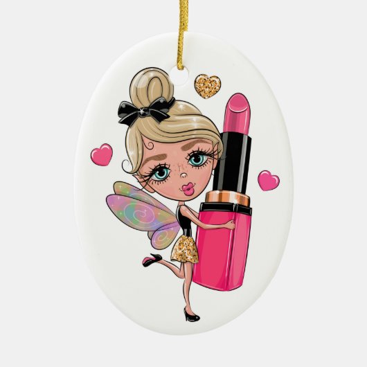 Extravagant Fairy Keramik Ornament (Vorne)