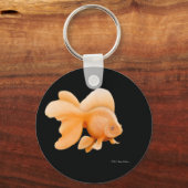 Extravagant Fantail Goldfish Schlüsselanhänger (Vorderseite)