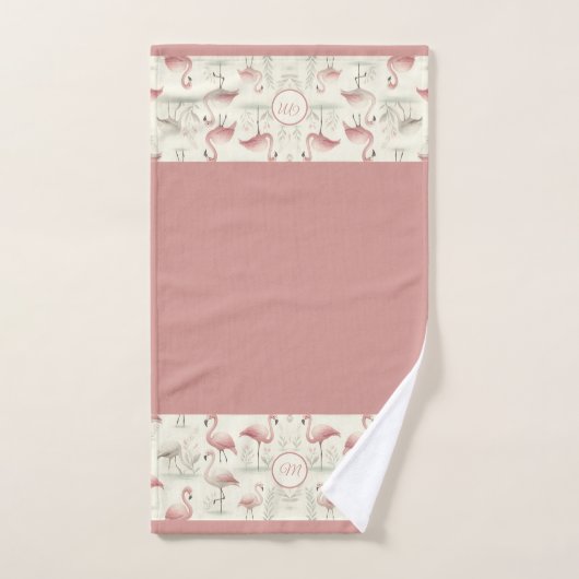 Extravagant Flamingo ( Badhandtuch Set (Handtuch)