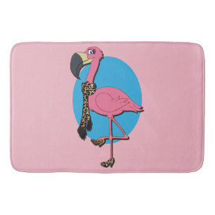 Extravagant Flamingo Bath Mat Badematte