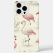 Extravagant Flamingo Case-Mate iPhone Hülle (Rückseite)